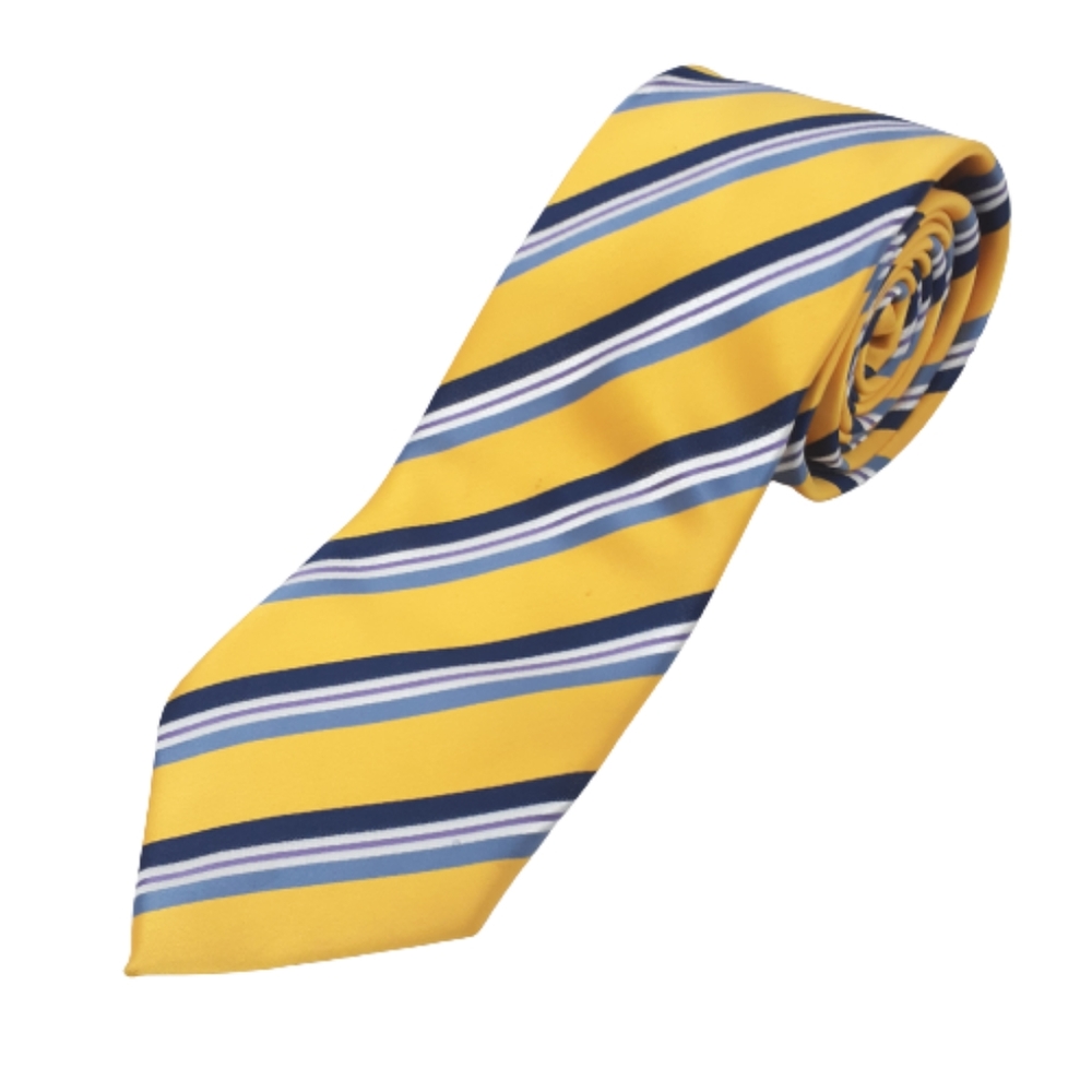 TUCCI Yellow Stripe Tie